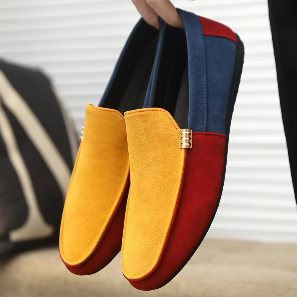 Mens Fashion Trainers - Mocasines para Hombre, Zapatos Casuales Transpirables,