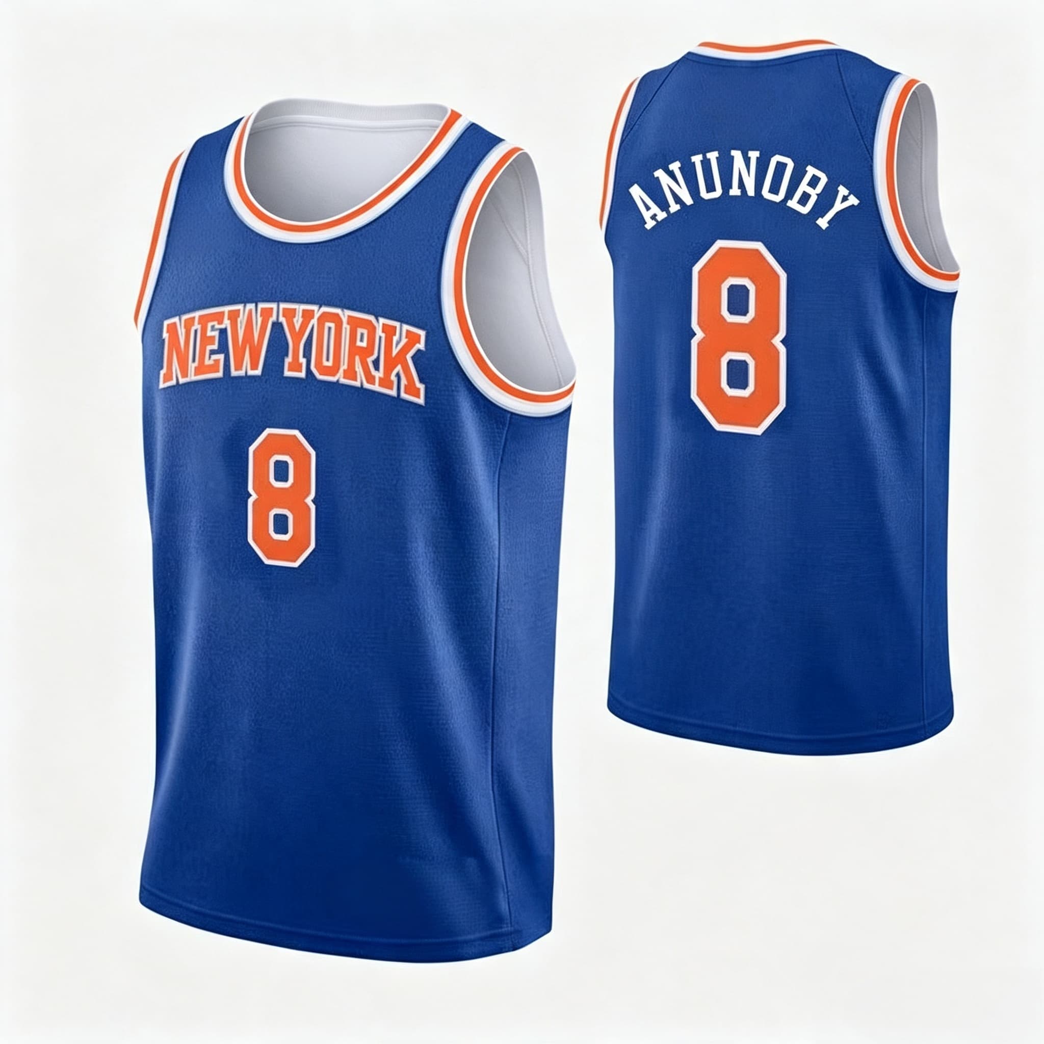 Men'S Fashion New York - Hombres Anunoby # 8 Camisetas de