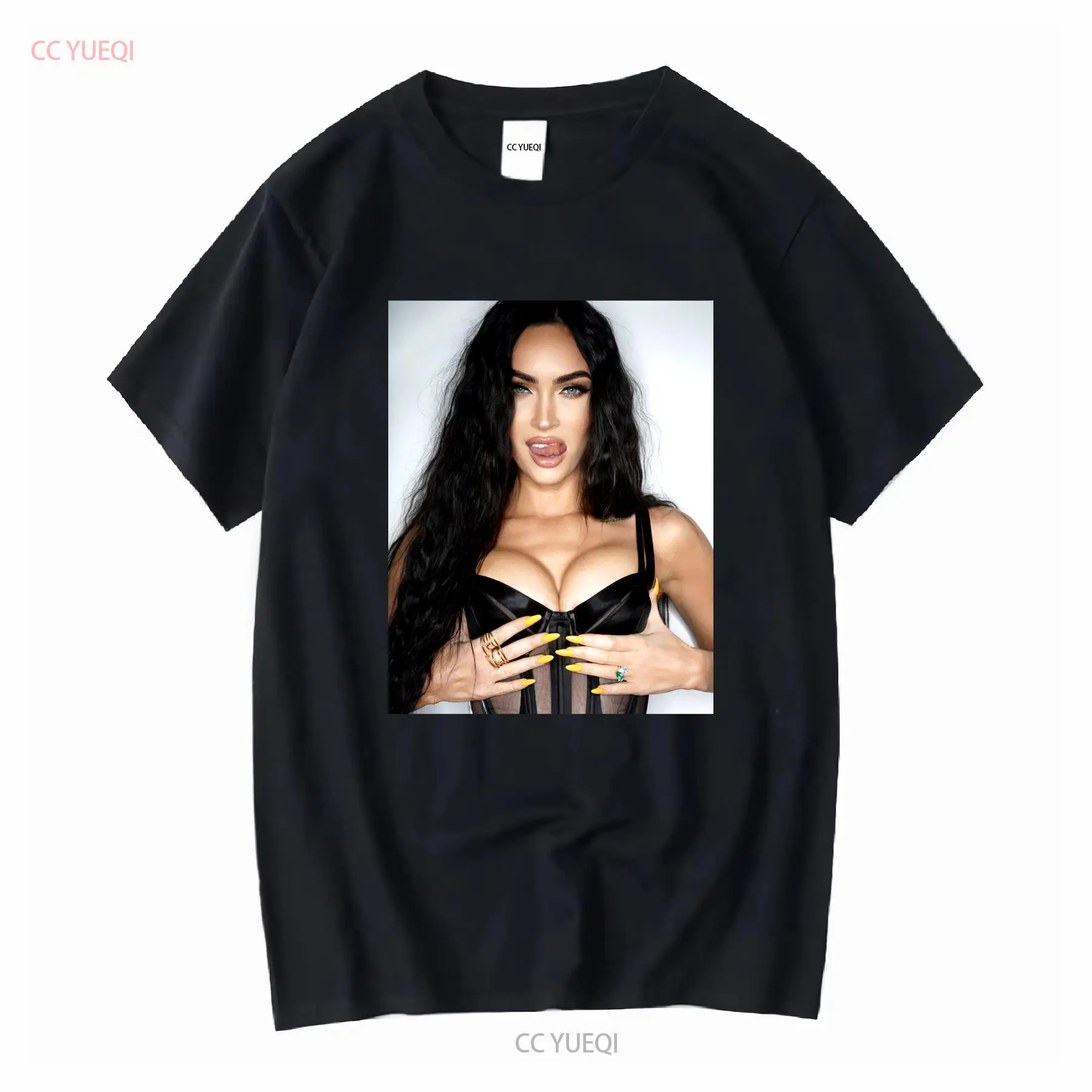 Poster Men Fashion - Megan Fox camiseta cartel manga larga