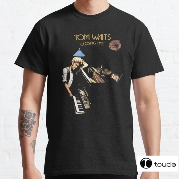 Poster Men Fashion - Tom Waits-Camiseta con estampado de Terror