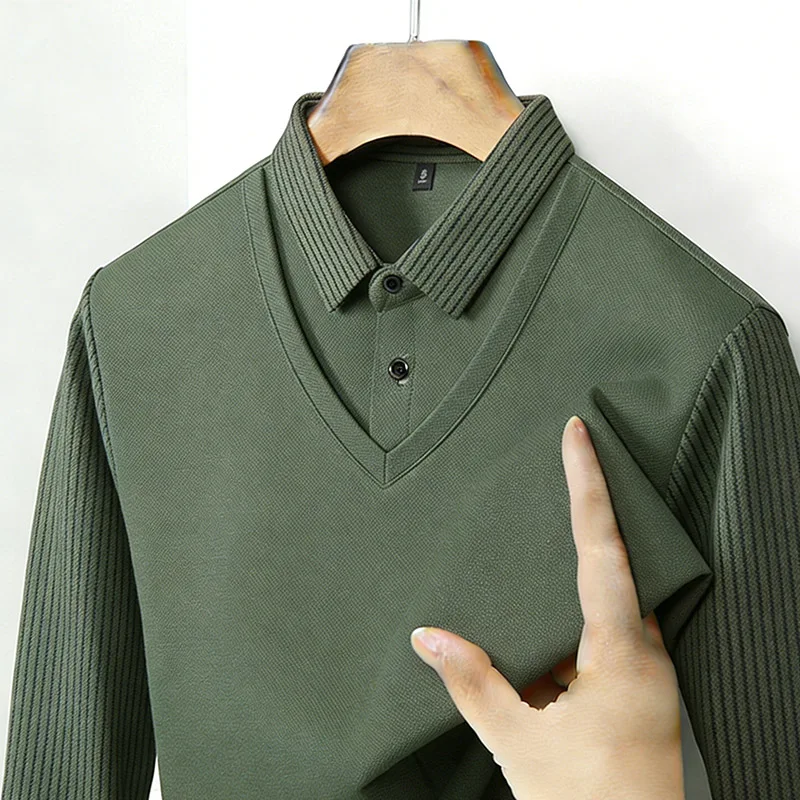 Mens Fashion Clothes - Camisa de Hombre con Cuello en