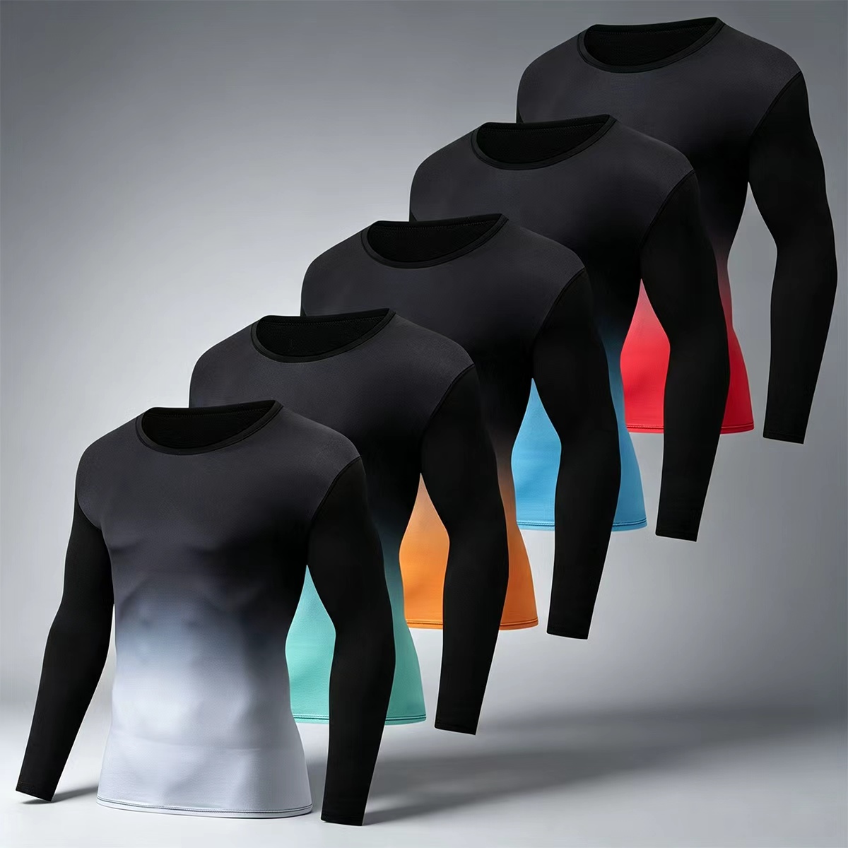 Men'S Fashion T Shirts - Conjunto de 1/2 Pieza de Camiseta