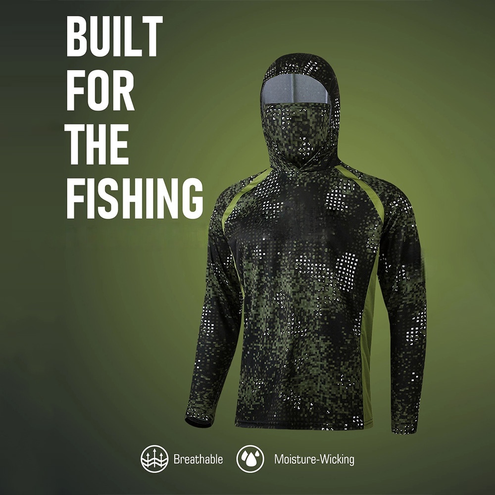 Men'S Fashion T Shirts - Camiseta de Pesca MALFC para Hombre,