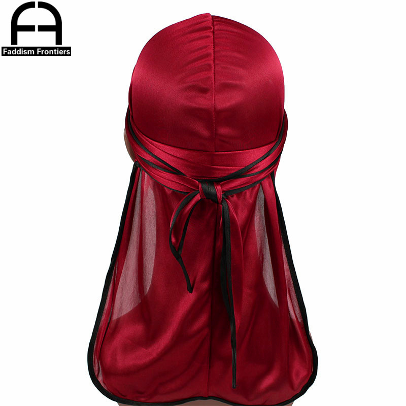 Men'S Fashion With Hat - Durags de satén para hombre, sombreros
