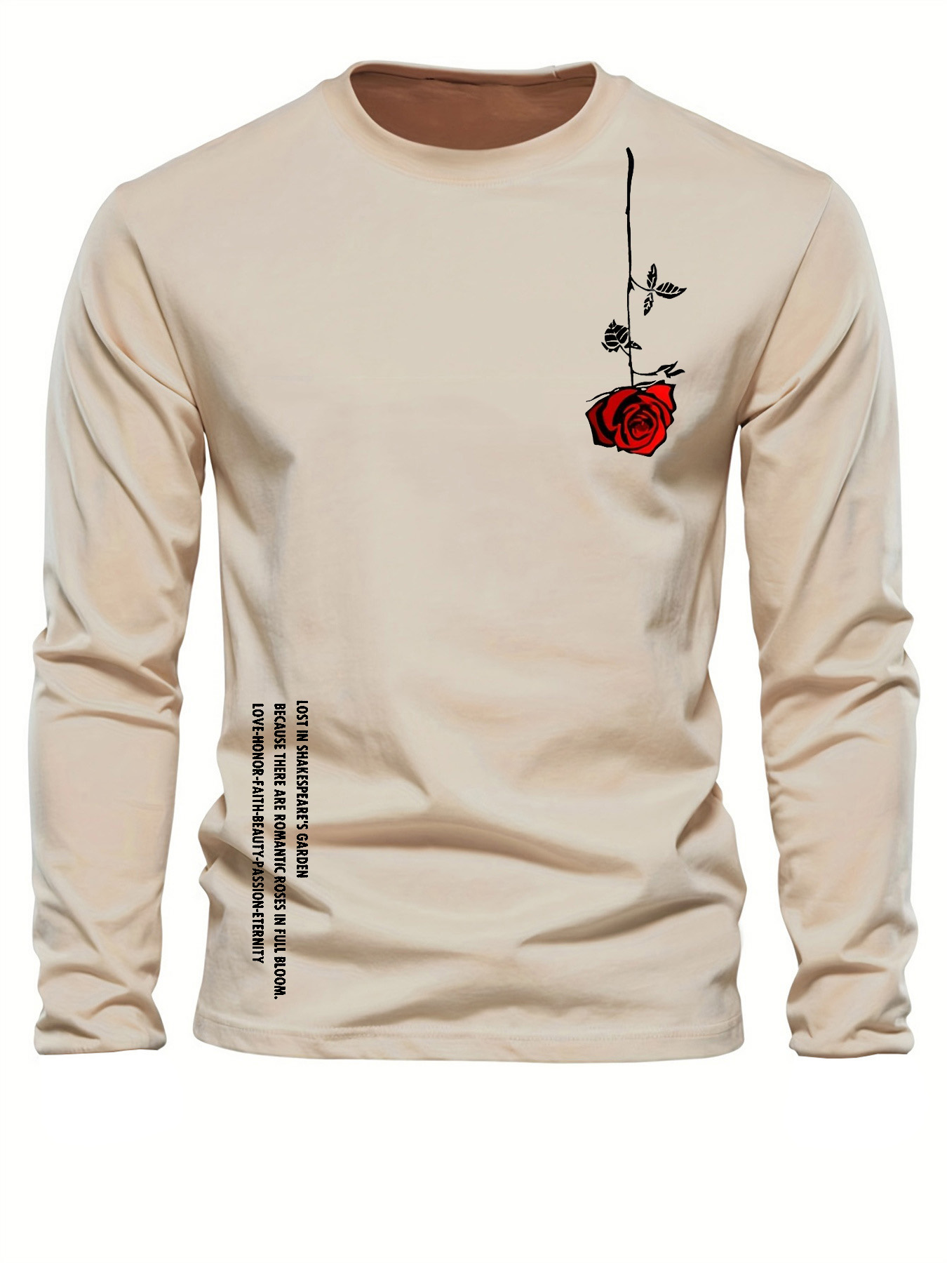 Men'S Fashion T Shirts - 100% de algodón puro para hombre,