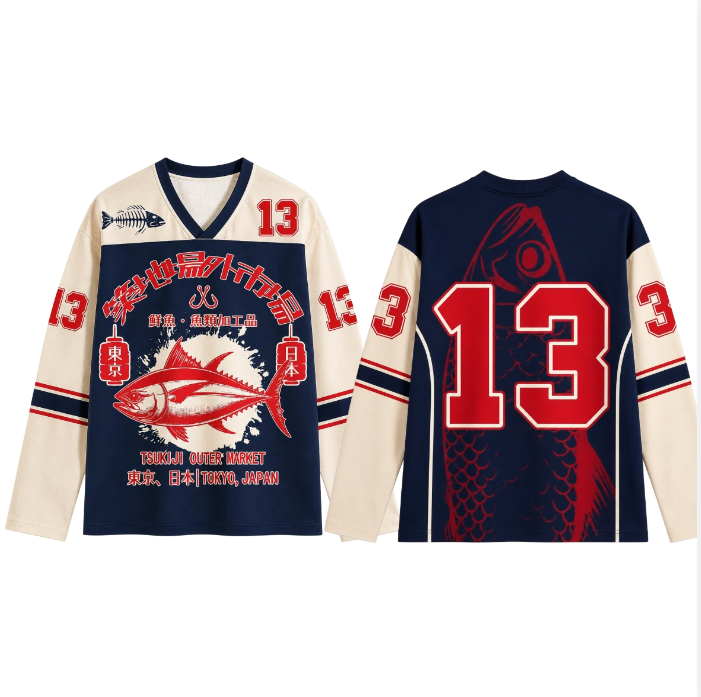 Men'S Fashion T Shirts - Camiseta de manga larga con estampado