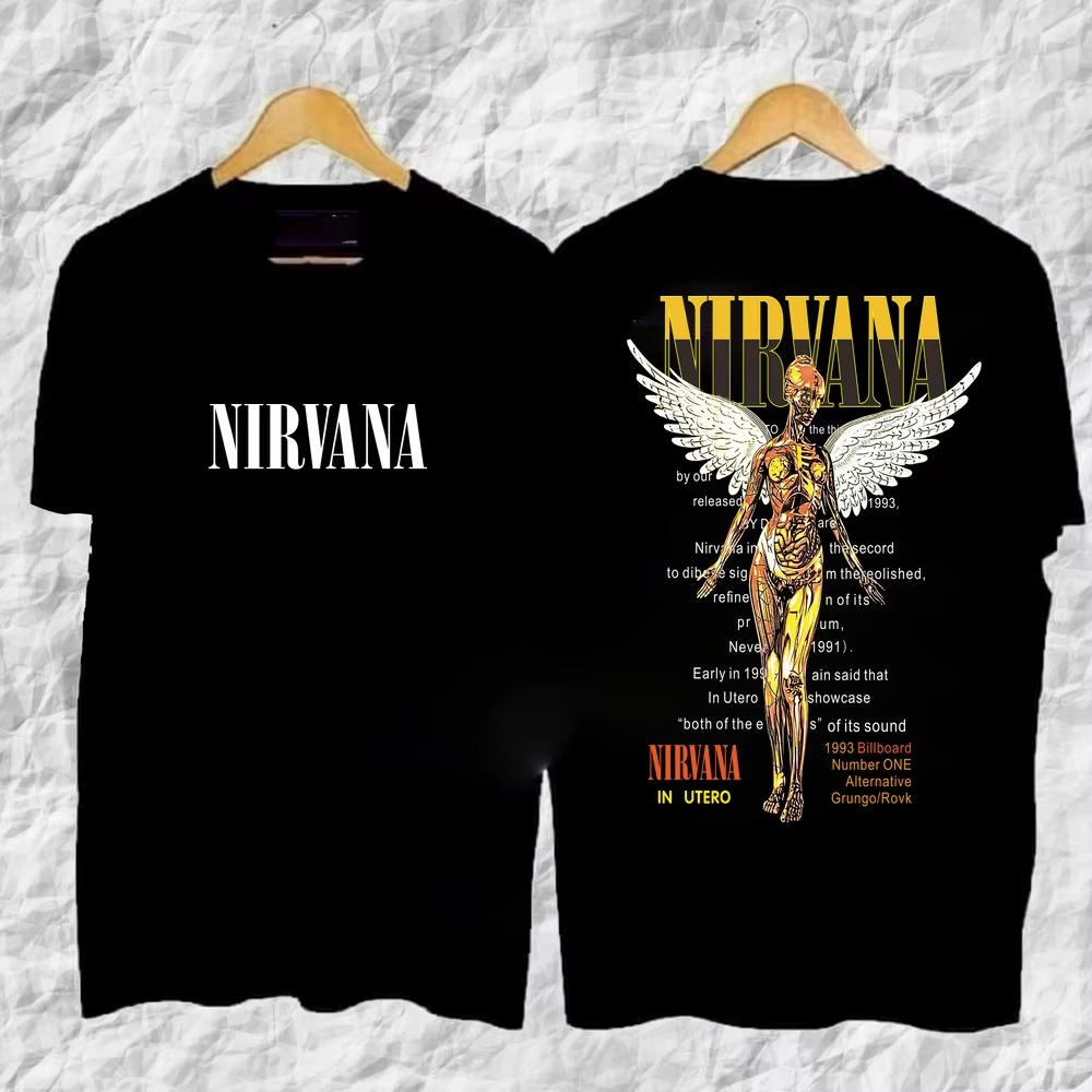 Poster Men Fashion - Camiseta de Algodón con Estampado Gráfico