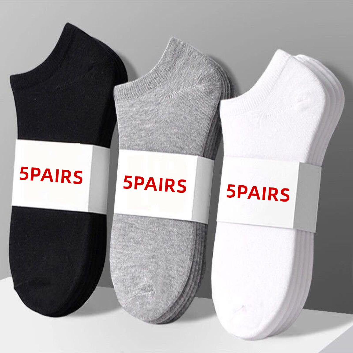 5 pares de calcetines náuticos - Socks Ankle Men reseña y precio