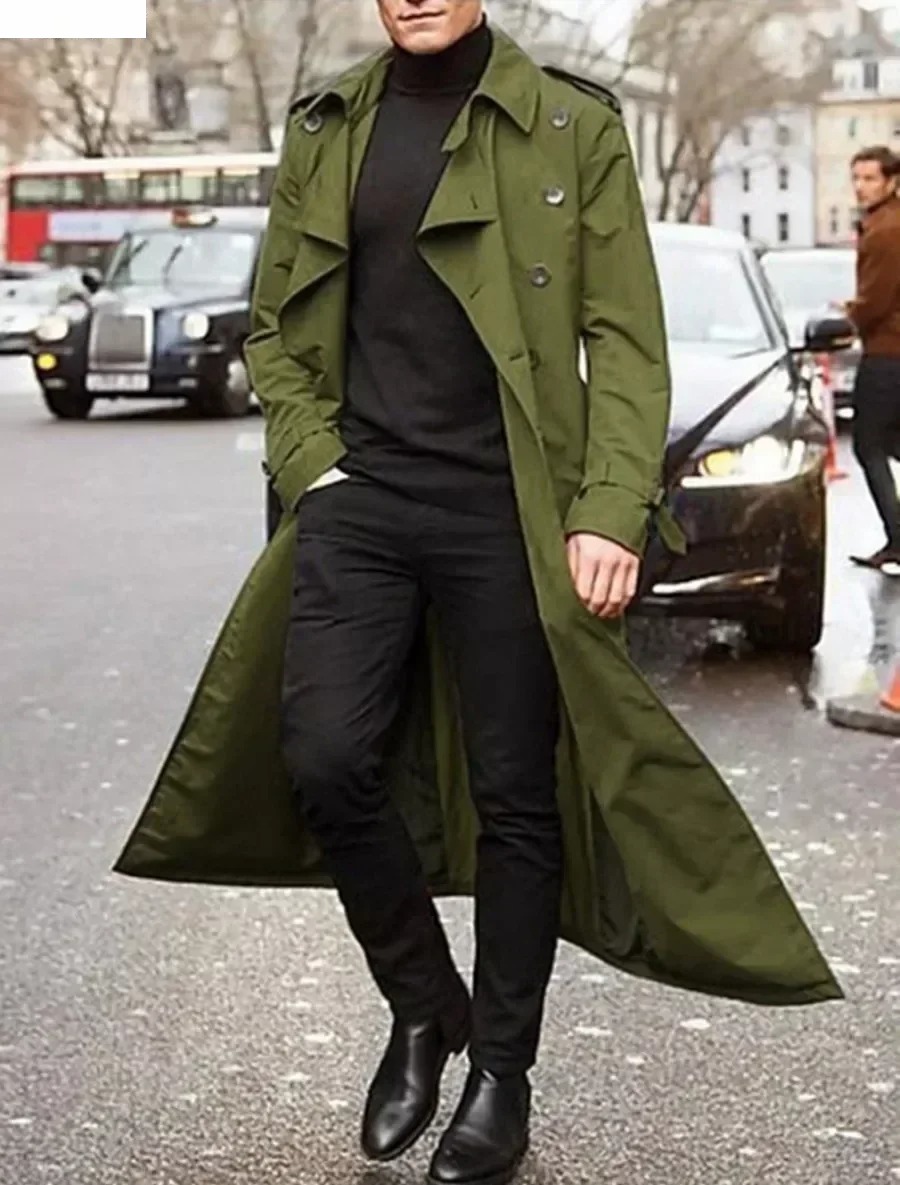 Gabardinas largas para hombre, - Men'S Fashion X reseña y precio