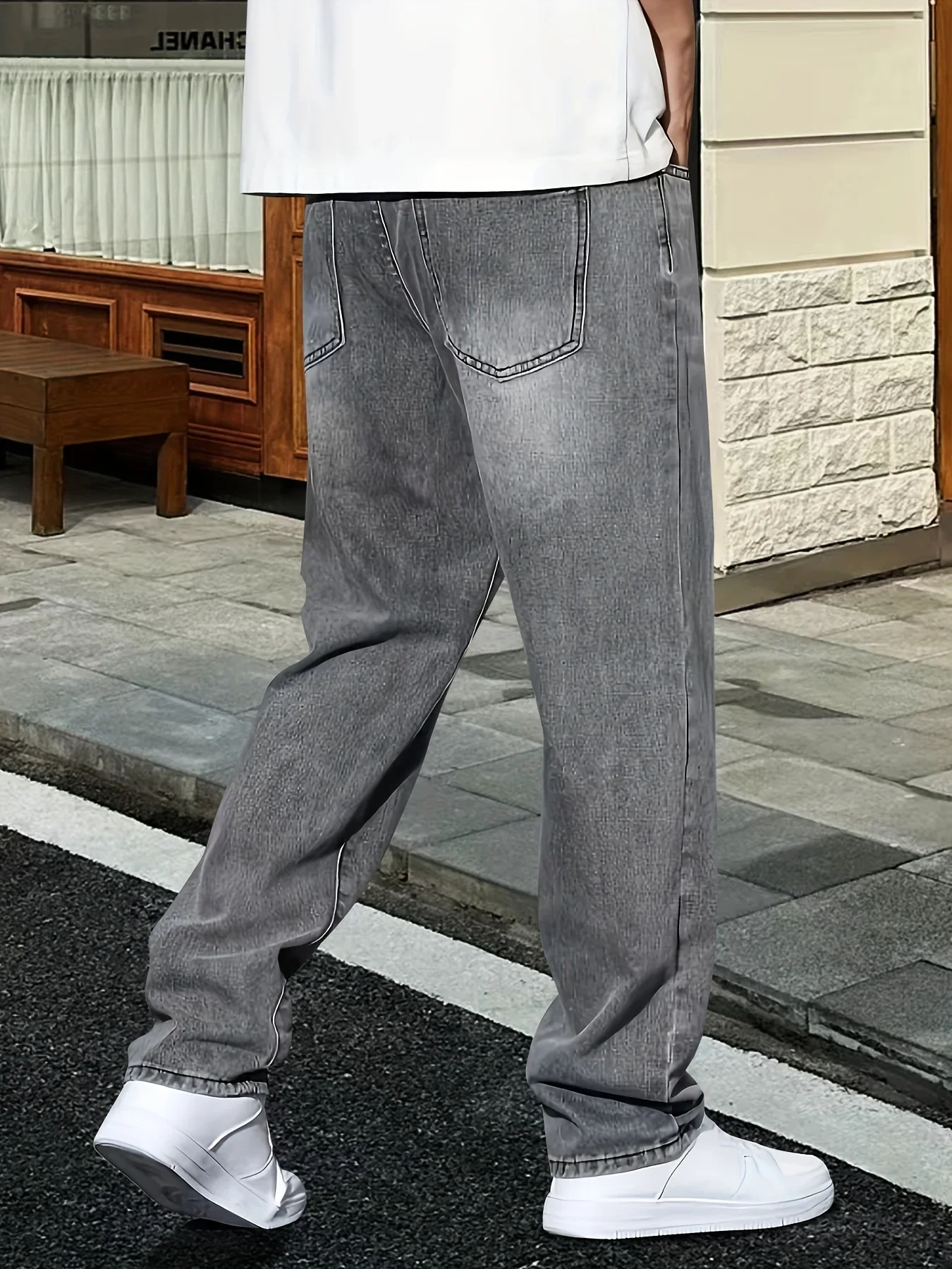 Jeans grises de moda para homb - Men'S Fashion Grey Jeans reseña y precio