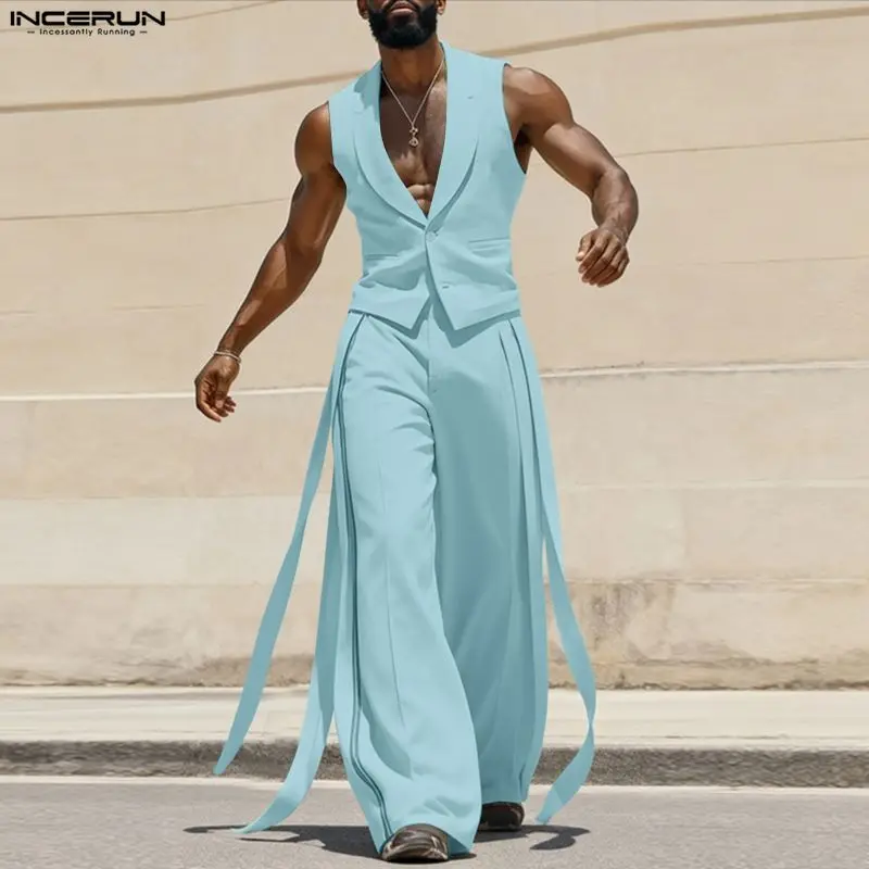 Conjuntos INCERUN para Hombre, - Mens Fashion Summer reseña y precio