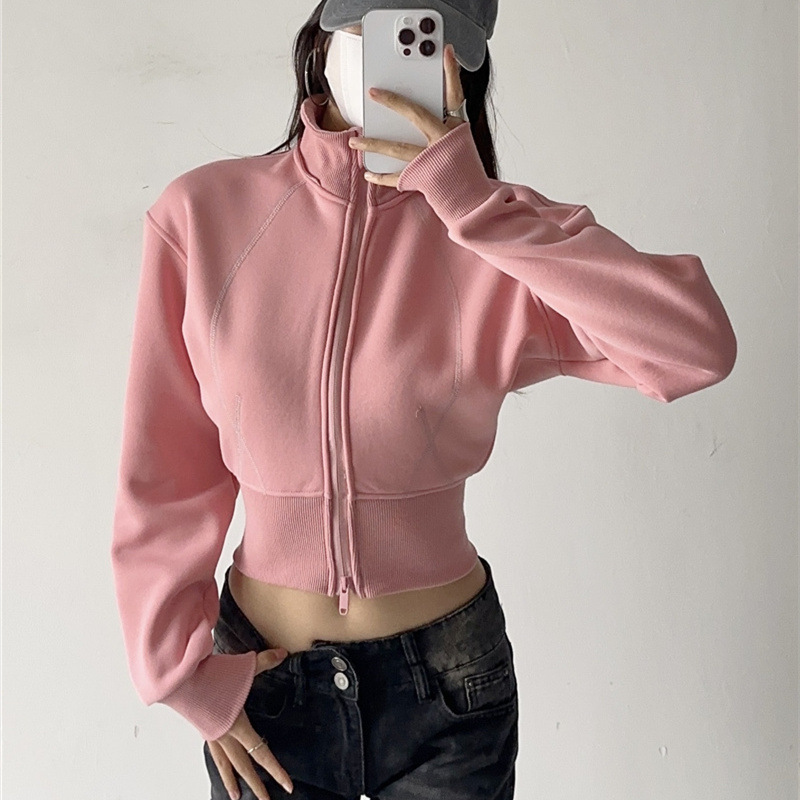 Sudadera con capucha corta par - Mens Fashion Zip Up Hoodies reseña y precio