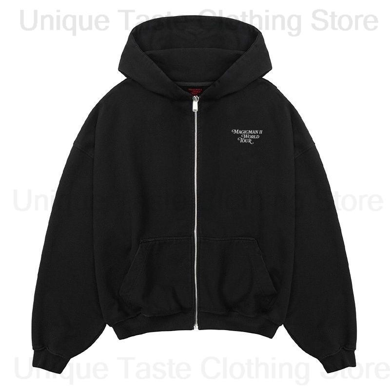 Jackson Wang MAGICMAN 2 mismo  - Mens Fashion Zip Up Hoodies reseña y precio