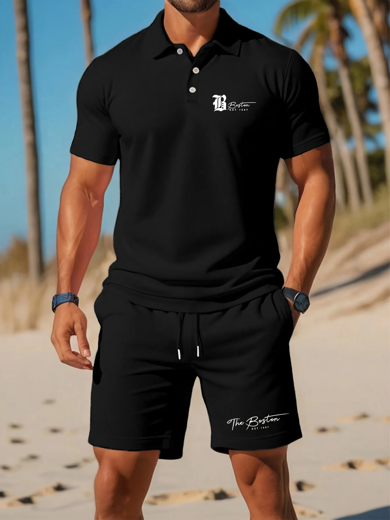 Conjunto de camisa Polo para h - Men'S Fashion Videos reseña y precio