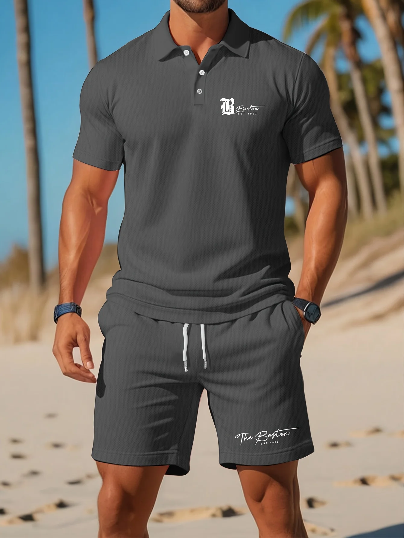 Conjunto de camisa Polo para h - Men'S Fashion Videos reseña y precio