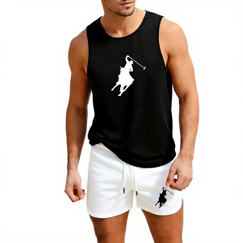 Conjunto de 2 piezas de chalec - Mens Fashion Summer reseña y precio
