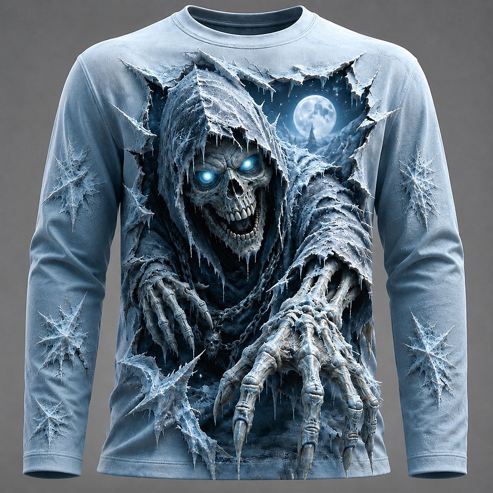 Camiseta de manga larga con es - Men'S Fashion T Shirts reseña y precio