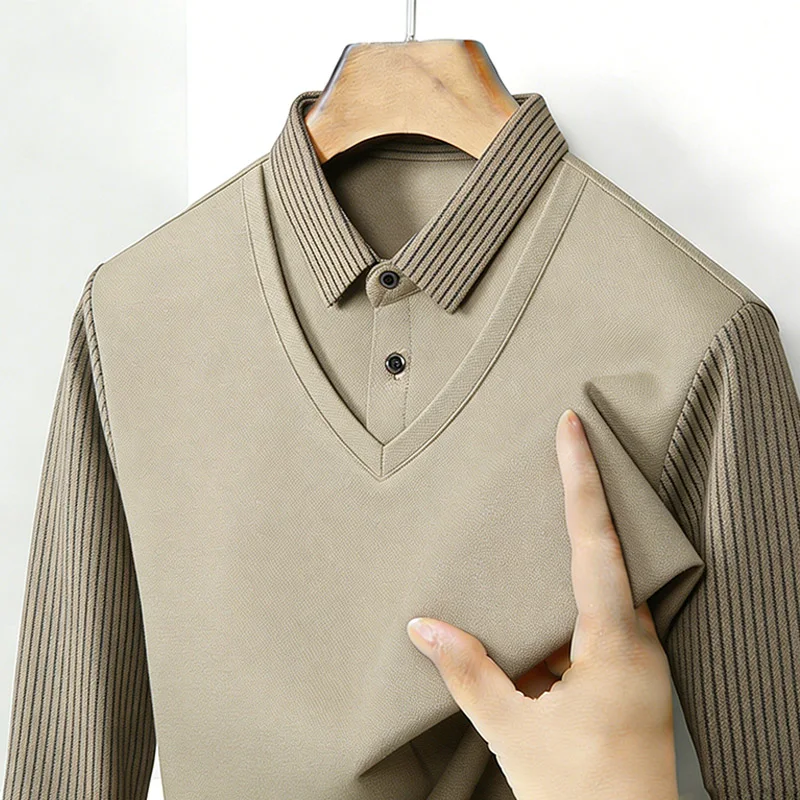 Camisa de Hombre con Cuello en - Mens Fashion Clothes reseña y precio