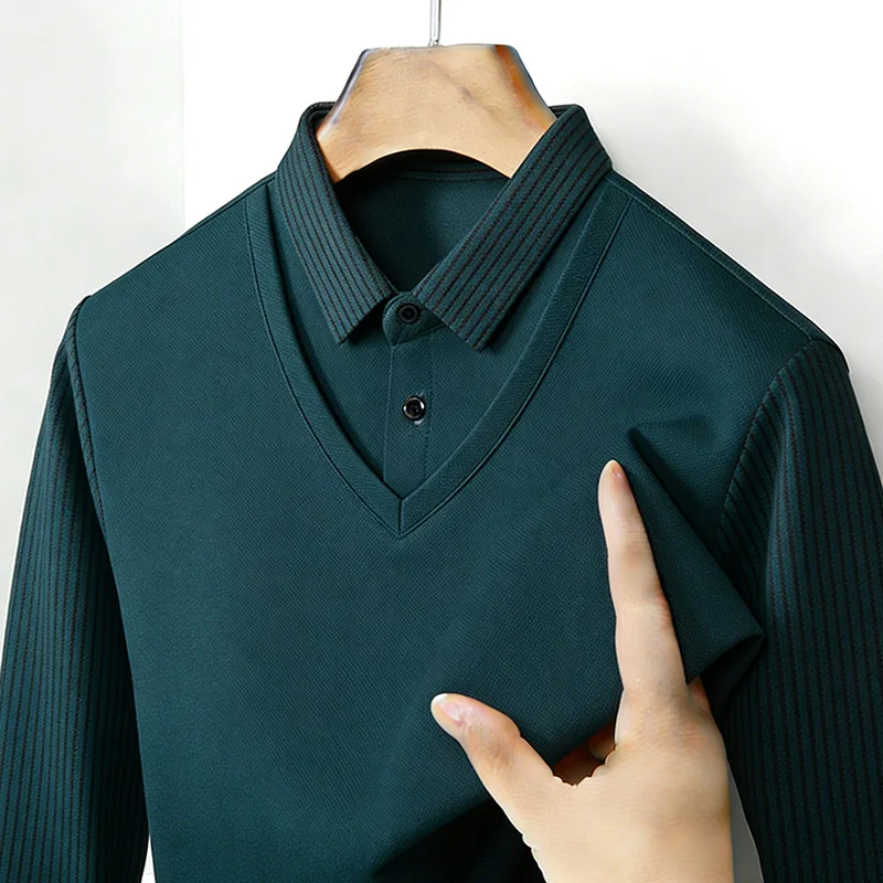 Camisa de Hombre con Cuello en - Mens Fashion Clothes reseña y precio
