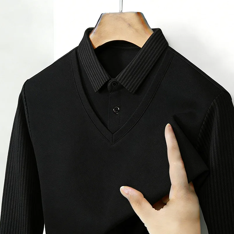 Camisa de Hombre con Cuello en - Mens Fashion Clothes reseña y precio