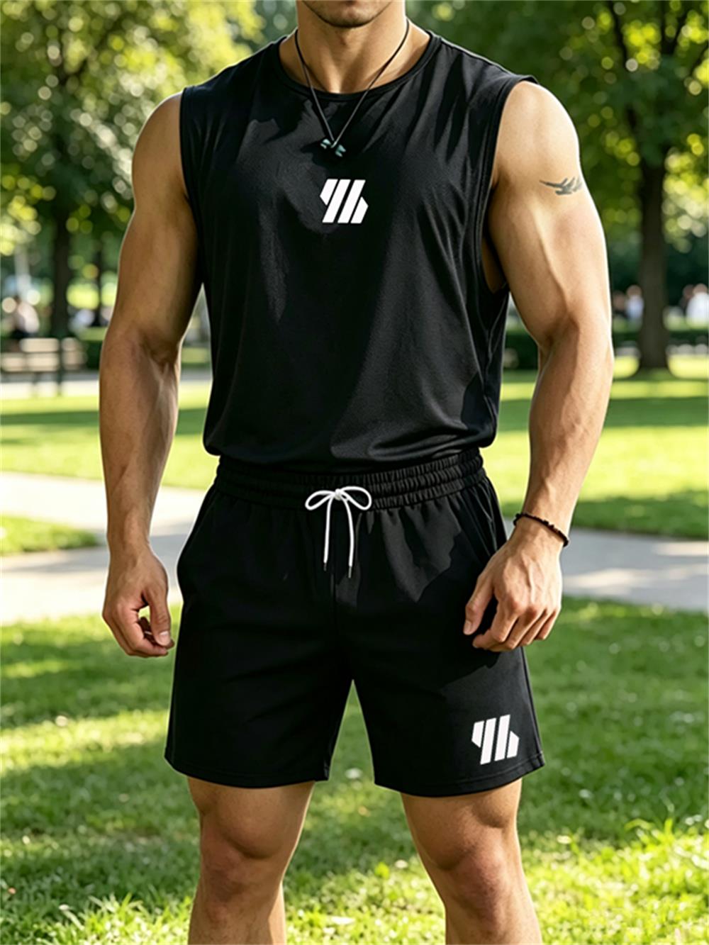 Conjunto Deportivo de Dos Piez - Mens Fashion Summer reseña y precio