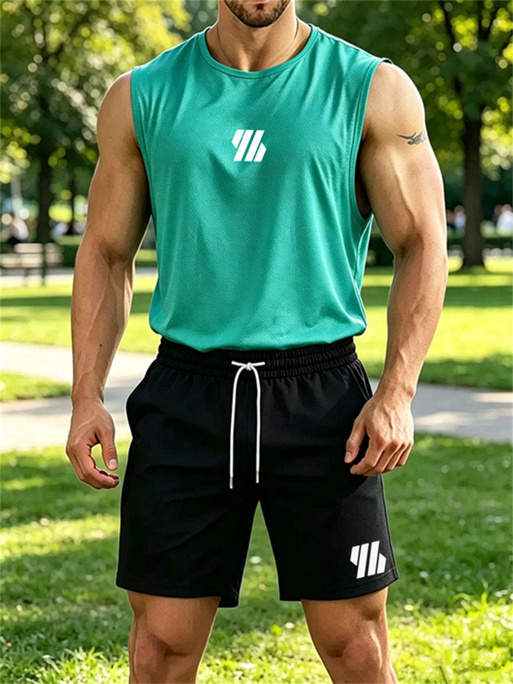 Conjunto Deportivo de Dos Piez - Mens Fashion Summer reseña y precio