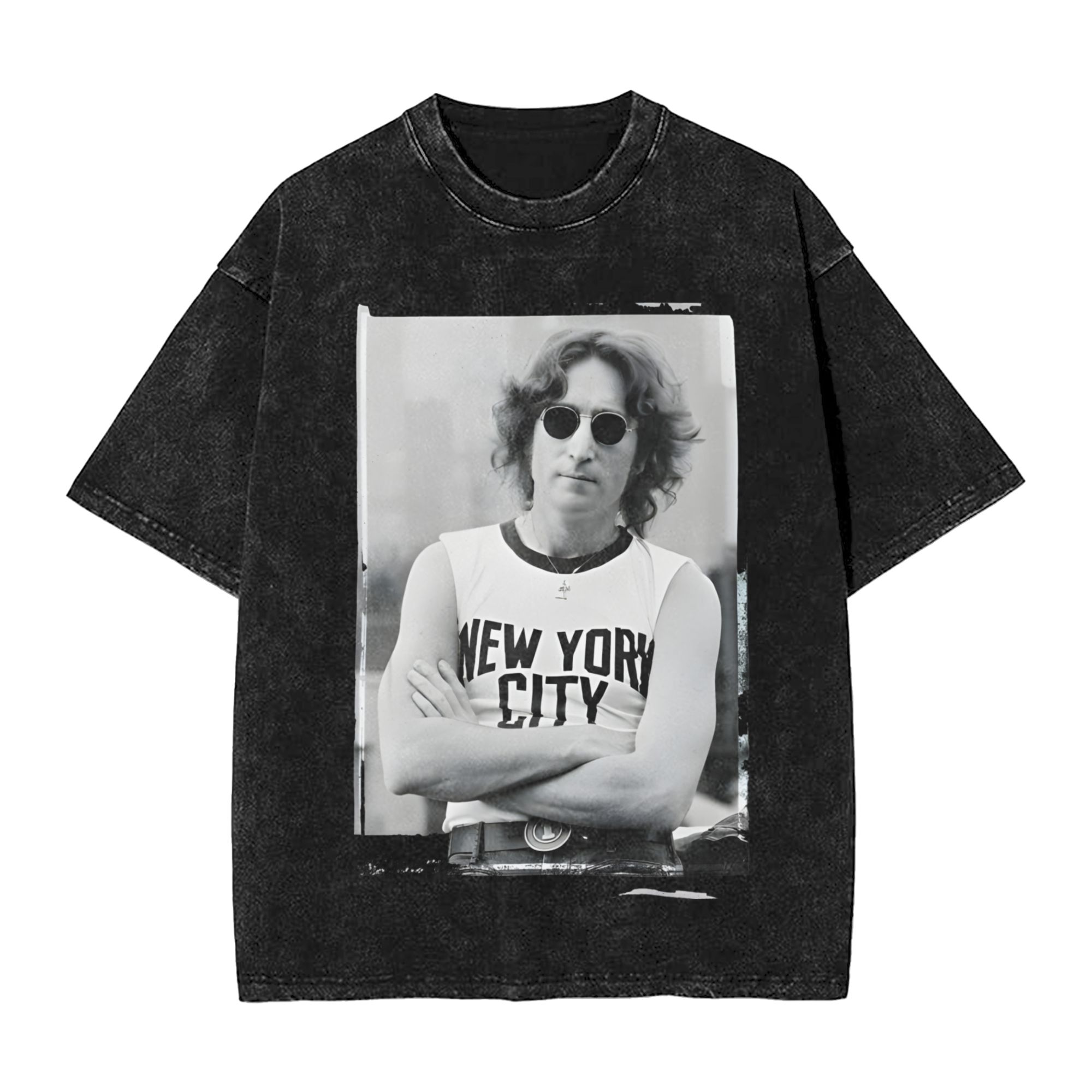 Camiseta Lavada Estilo Harajuk - Men'S Fashion New York reseña y precio