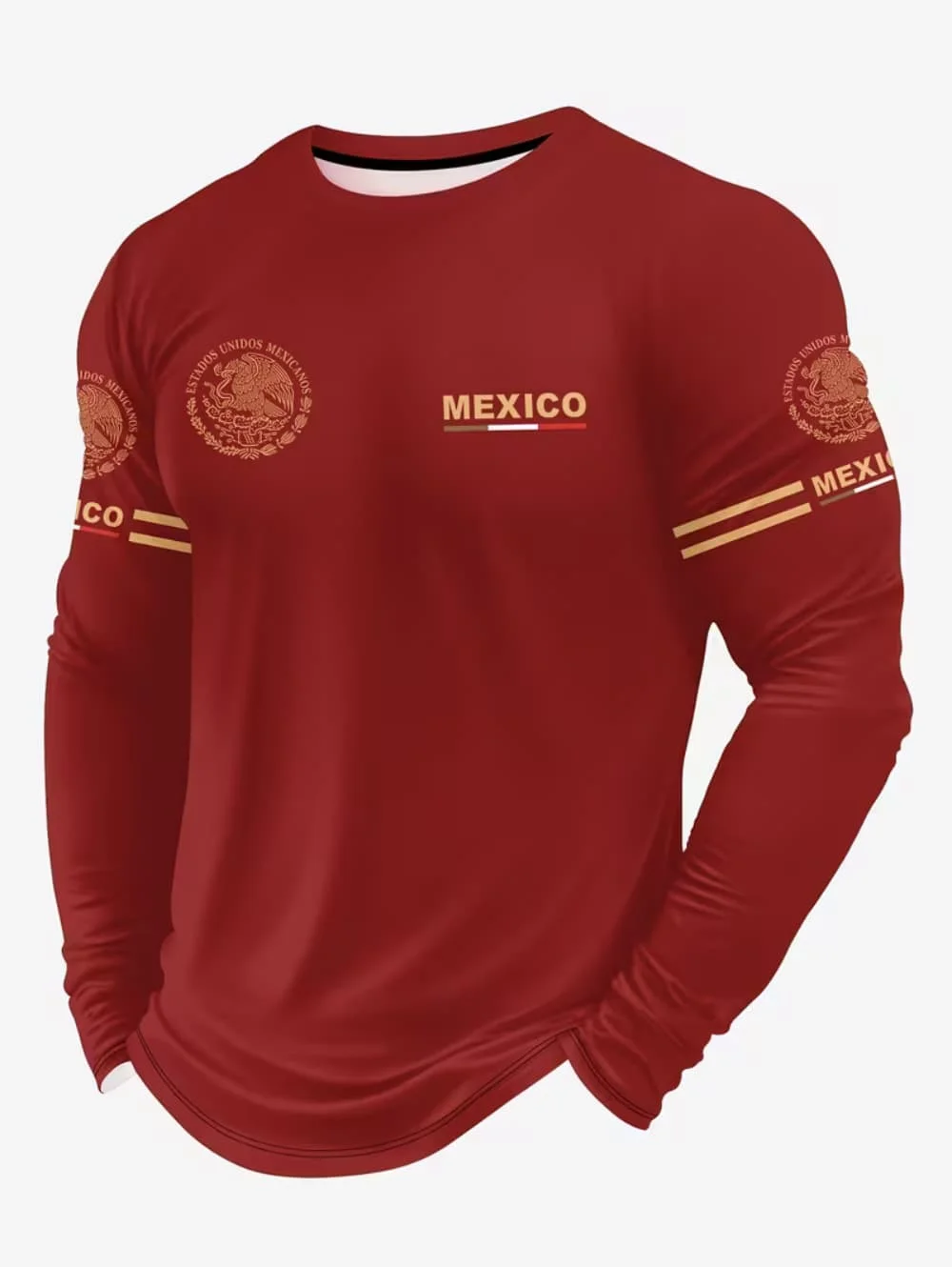 Camiseta con estampado de águi - Mens Fashion Clothes reseña y precio