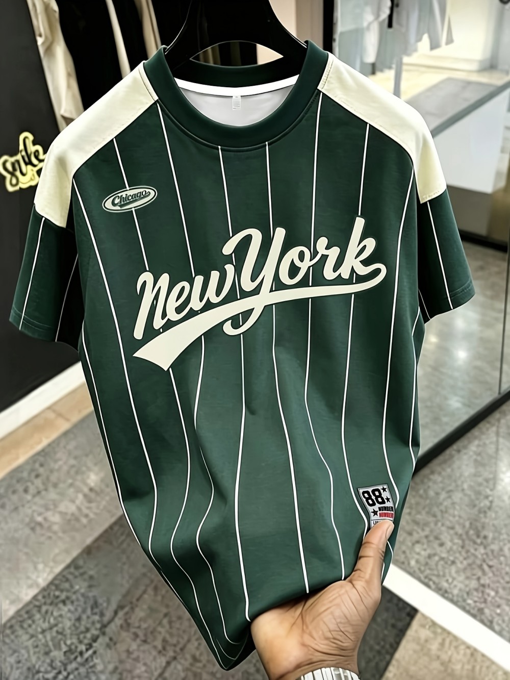 Nueva camiseta de manga corta  - Men'S Fashion New York reseña y precio
