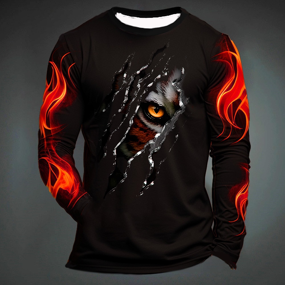 Camiseta divertida con estampa - Mens Fashion Clothes reseña y precio