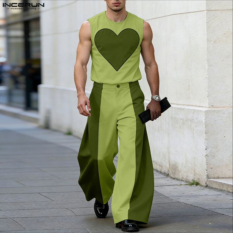 Conjuntos INCERUN para hombre, - Mens Fashion Summer reseña y precio