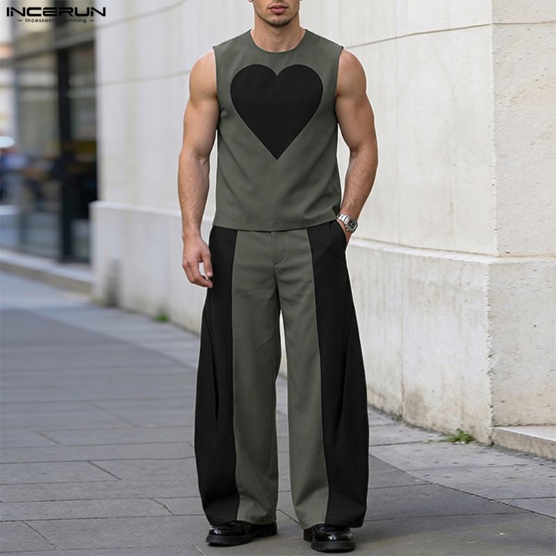 Conjuntos INCERUN para hombre, - Mens Fashion Summer reseña y precio