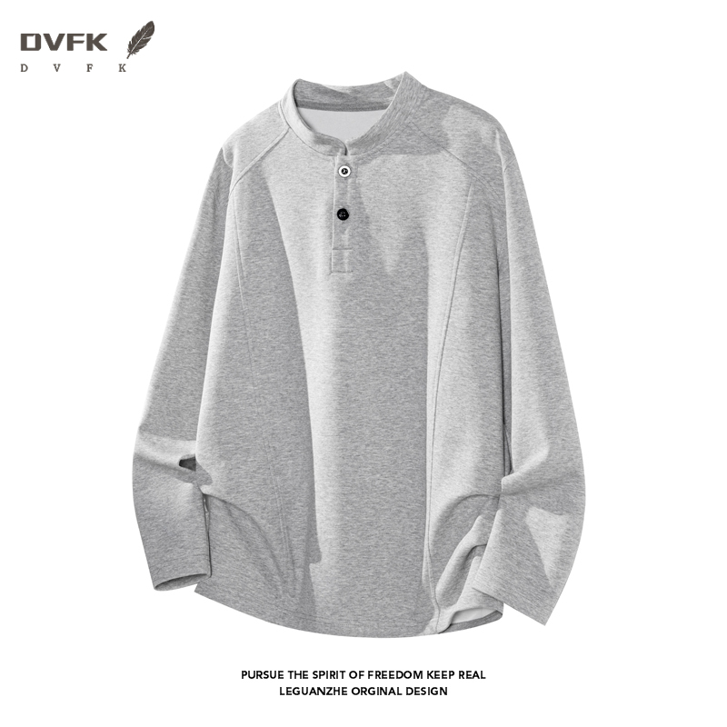 Camiseta Henley de Manga Larga - Mens Fashion Summer reseña y precio