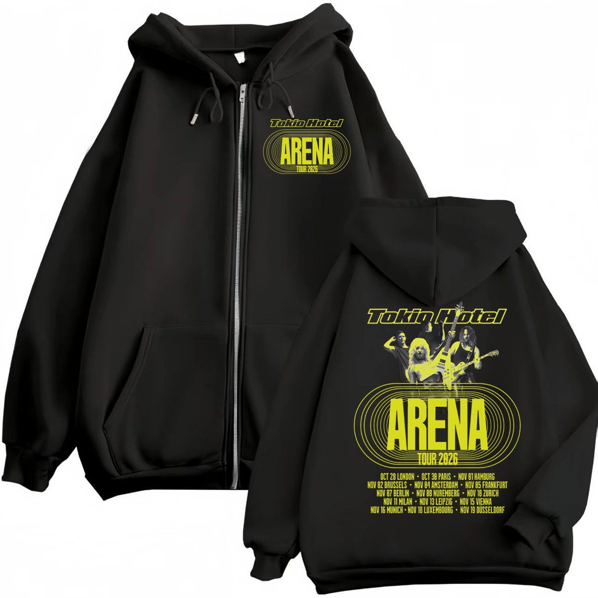 Sudaderas con capucha y cremal - Mens Fashion Zip Up Hoodies reseña y precio