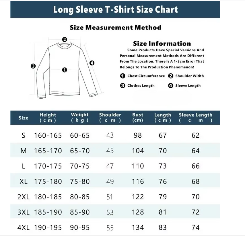 Camiseta de manga larga con es - Mens Fashion Summer reseña y precio