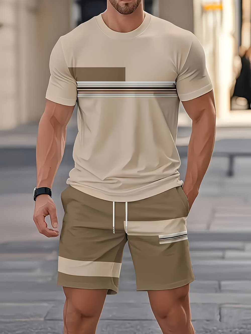 Conjuntos de verano para hombr - Mens Fashion Clothes reseña y precio