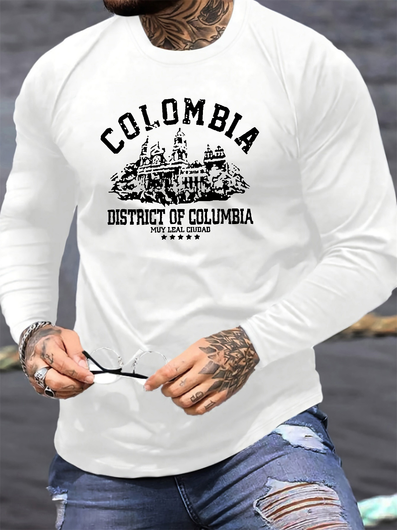 Camiseta de manga larga para h - Men'S Fashion T Shirts reseña y precio
