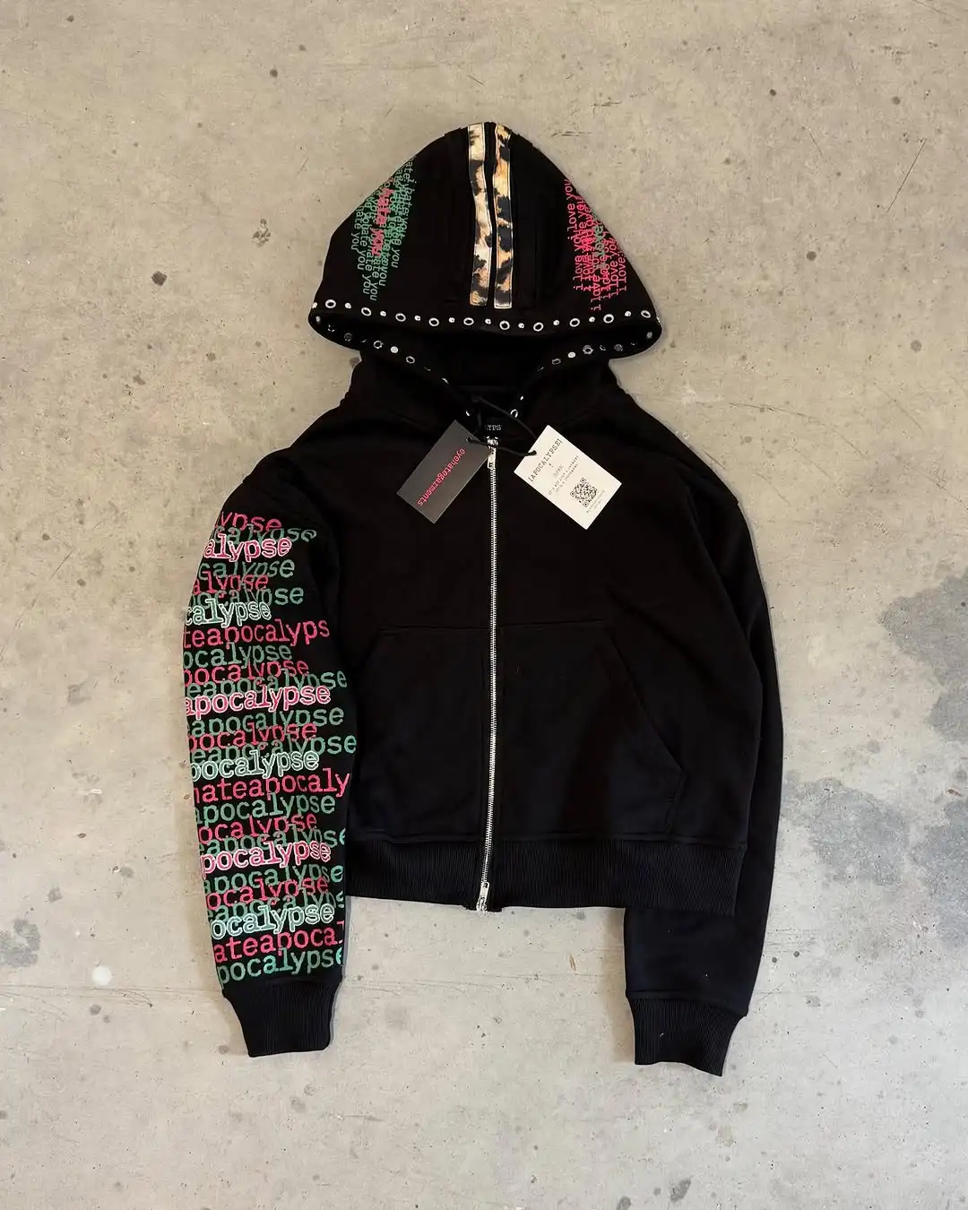 Eyehategarment Street Fashion  - Mens Fashion Zip Up Hoodies reseña y precio