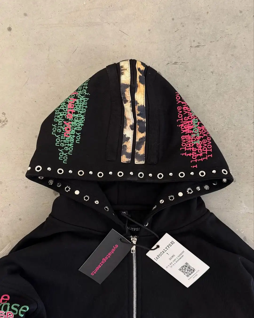 Eyehategarment Street Fashion  - Mens Fashion Zip Up Hoodies reseña y precio