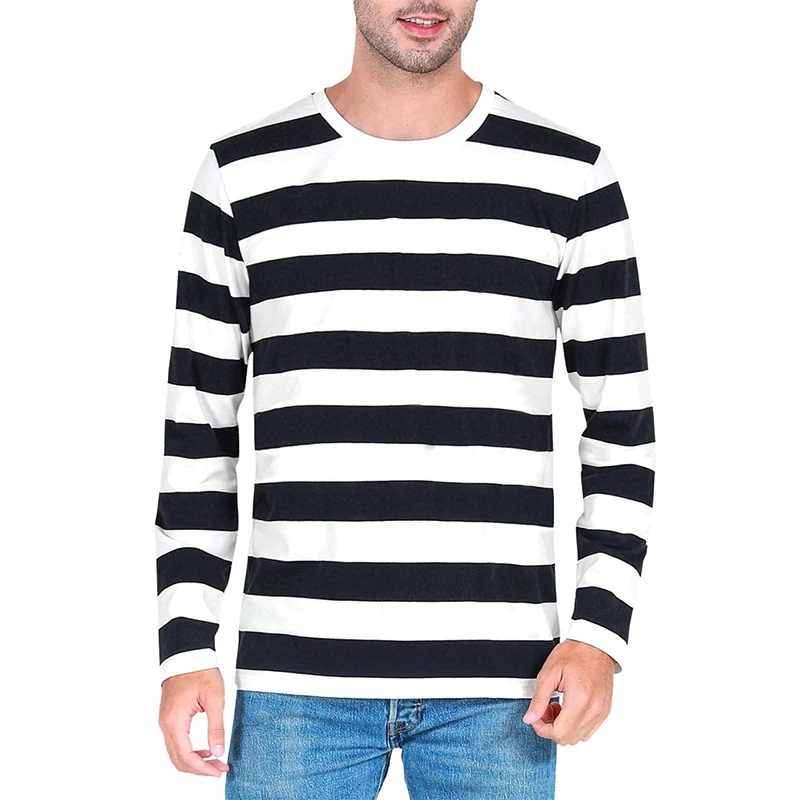 Camiseta de manga larga con es - Men'S Fashion T Shirts reseña y precio