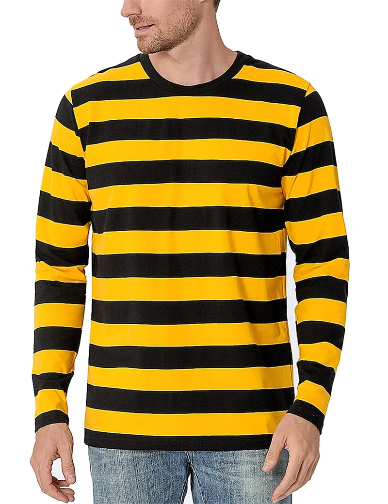 Camiseta de manga larga con es - Men'S Fashion T Shirts reseña y precio