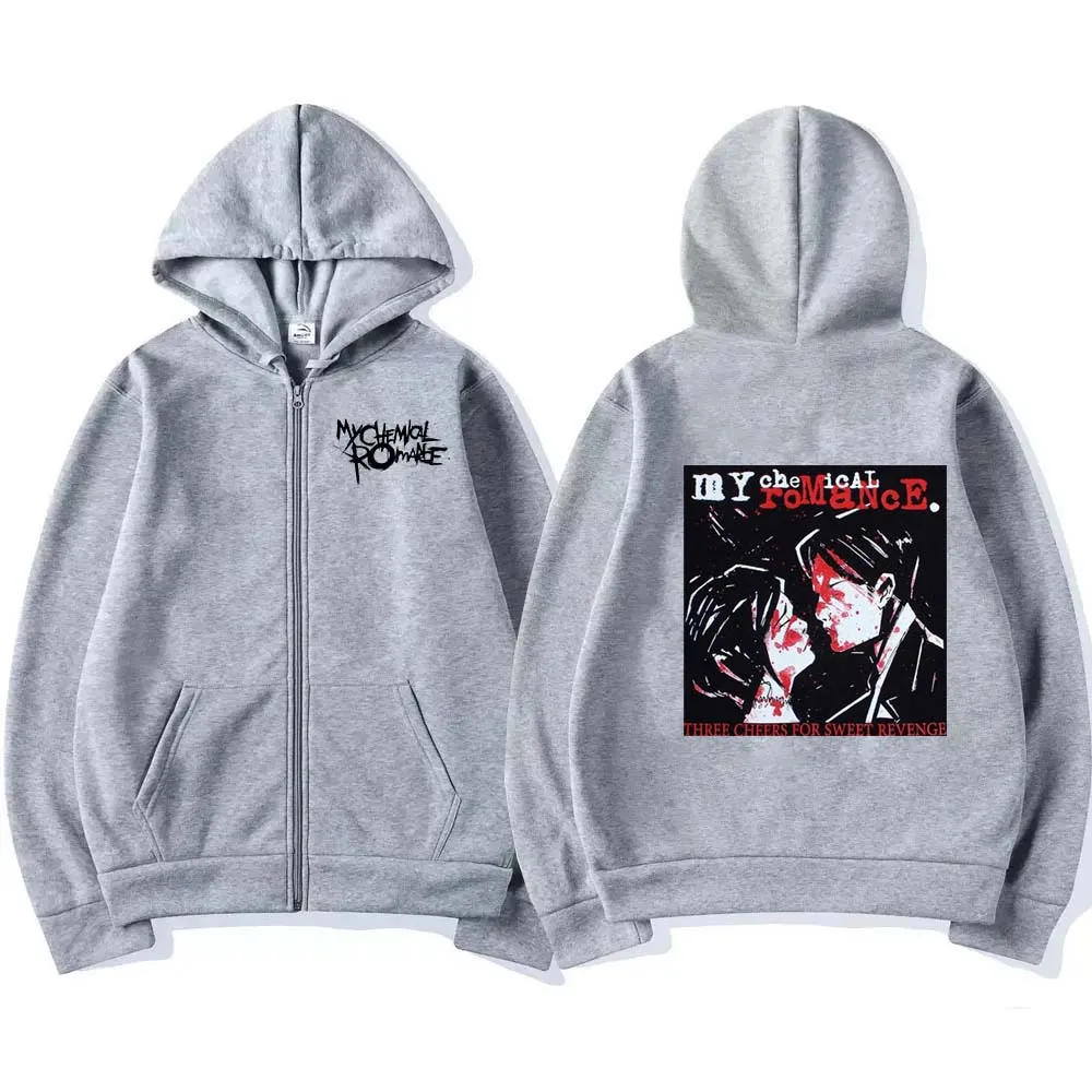 Banda de Rock My Chemical Roma - Mens Fashion Zip Up Hoodies reseña y precio