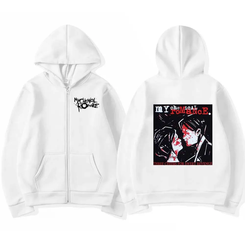 Banda de Rock My Chemical Roma - Mens Fashion Zip Up Hoodies reseña y precio